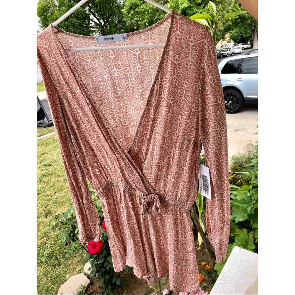 Justfab Long Sleeve Romper 🌸